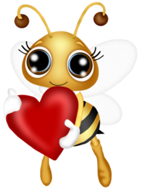 Tube abeille saint valentin !